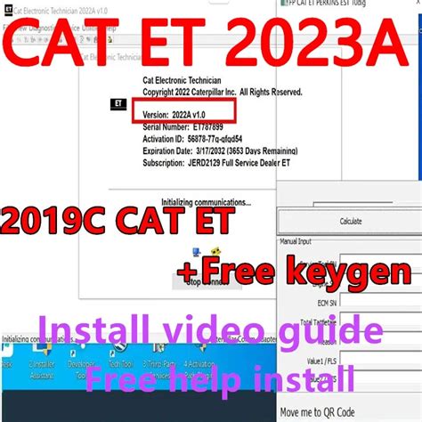 CAT ET Software 2021A/2022A/2023A/2024A With Keygen Free .
